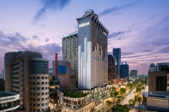Hilton Singapore Orchard - name inspired by Orchard Road’s history.