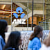 An ANZ logo on one of the bank's offices in Sydney.