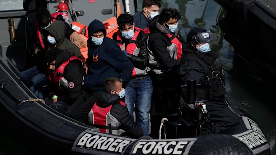 Britain has been trying to find ways to offload migrants arriving by boat across the Channel to other countries.
