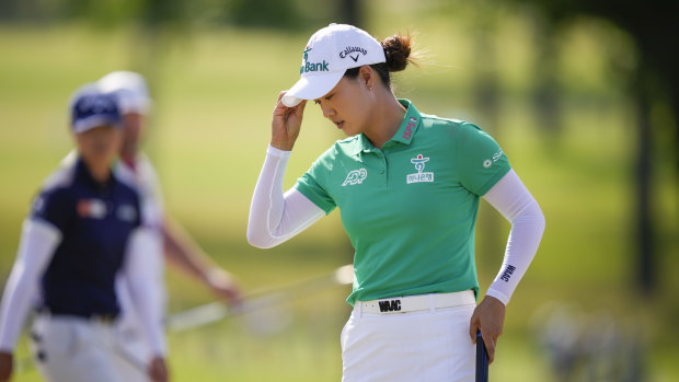 Minjee Lee surges into share of Women’s US Open lead