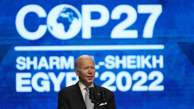 Biden uses COP27 stage to vow crackdown on methane