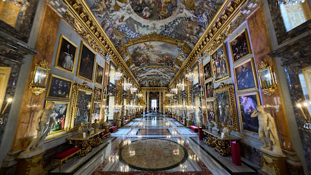 View of the Galleria Colonna.