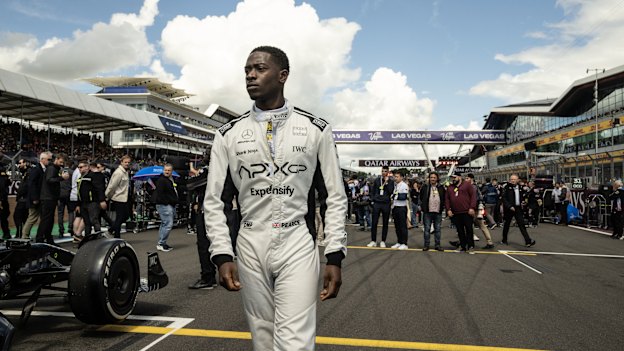 Damson Idris has the drive to succeed in Apple’s big money blockbuster, F1.