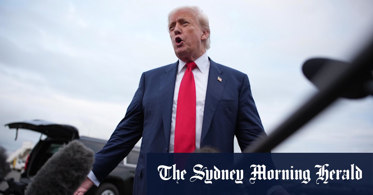 Trump ‘allowed’ to pardon Ghislaine Maxwell, but says now not the time to talk about it