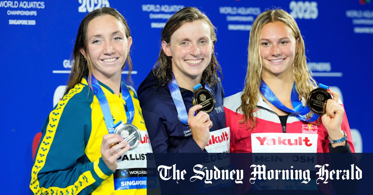 Pallister and Boxall plotting to take down Ledecky and McIntosh after epic 800m final