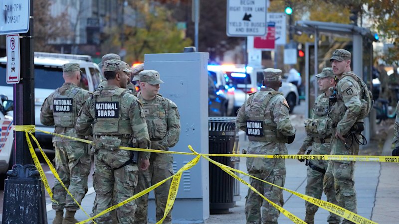 National Guard Members, Suspect Shot in Incident Near White House