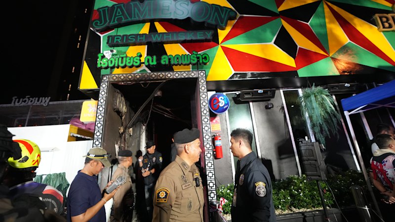 Dozens killed in massive fire that engulfed Bangkok pub