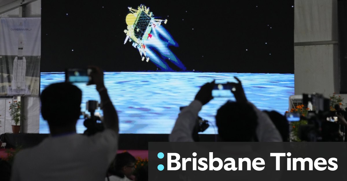 ‘Victory cry’: India becomes fourth country to land a spacecraft on the moon