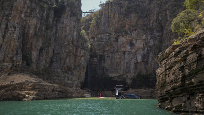 ‘Rocks are falling’: Tourists killed as cliff collapses at popular Brazil spot