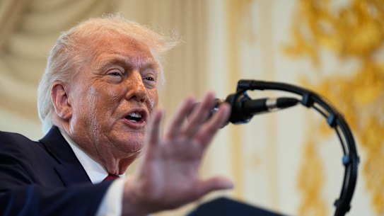 Presidente dos EUA, Donald Trump.