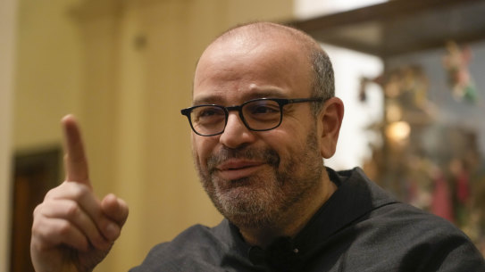 Head of the Italian committee on Artificial Intelligence, Franciscan Friar Paolo Benanti who is also a consultant for The Vatican.