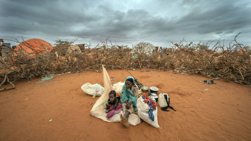 Geçen yıl Somali'deki kuraklık yarısı çocuk olmak üzere 43.000 kadar insanı öldürdü.