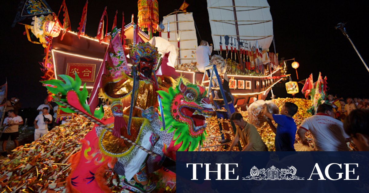 Wangkang procession in Malaysia seeks to banish evil spirits - Vimarsana News