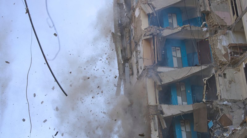 At least 14 Ukrainians killed as Russia pummels capital for nine hours