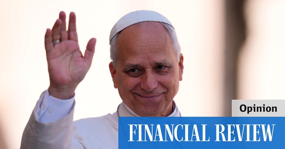 Pope’s first big fight isn’t over religion – it’s over AI - AFR