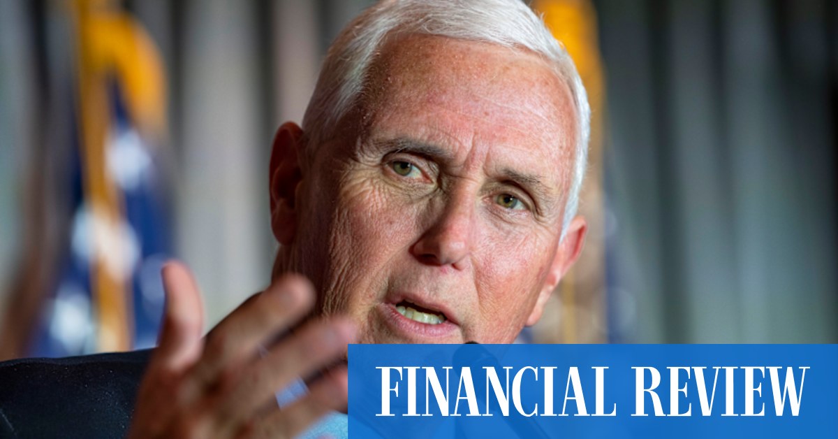 Pence bites back at Trump