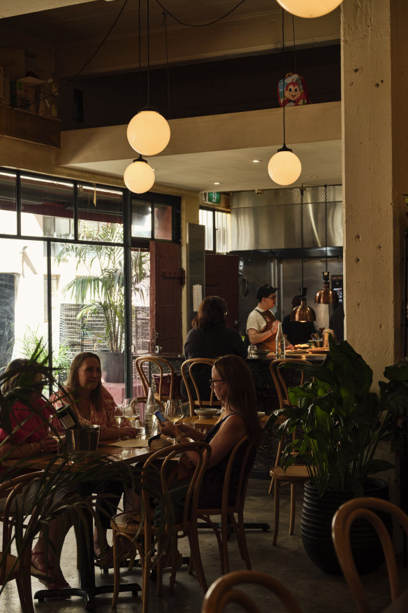 Inside Serai.