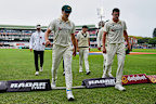 Pat Cummins and Josh Hazlewood. 