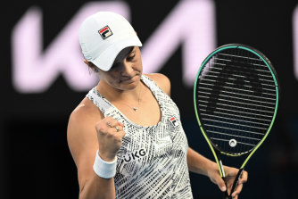 Ash Barty was too good for American Amanda Anisimova in the fourth round.