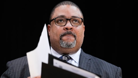 Manhattan District Attorney Alvin Bragg.