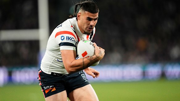 Roosters prop Terrell May.