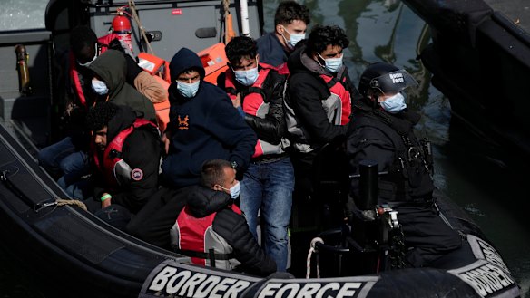 Britain has been trying to find ways to offload migrants arriving by boat across the Channel to other countries.
