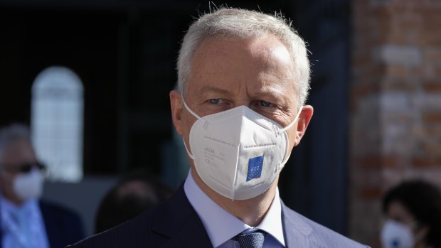 France’s Finance Minister Bruno Le Maire. 