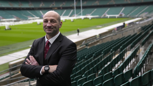 Apprentice, now master: Steve Borthwick took over as England coach after the departure of his long-time mentor Eddie Jones.