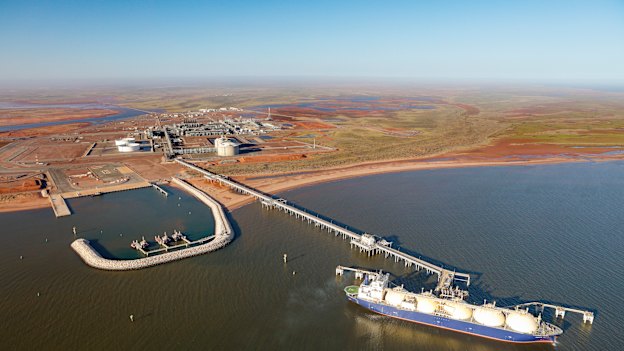 Chevron's Wheatstone LNG project.