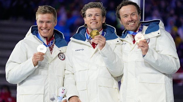 Norway won all three medals in a recent Winter Olympics cross country skiing event. 