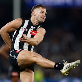 Silvagni is a close friend of Collingwood’s gun recruit Dan Houston (pictured).