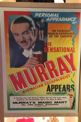 A poster for Australian magician Murray.