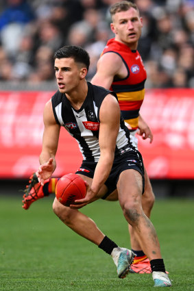 Nick Daicos starred again for the Pies.
