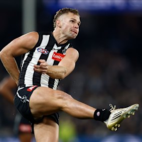 Silvagni is a close friend of Collingwood’s gun recruit Dan Houston (pictured).