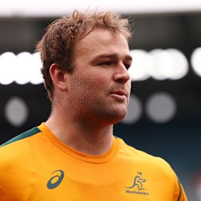 Wallabies skipper Harry Wilson.