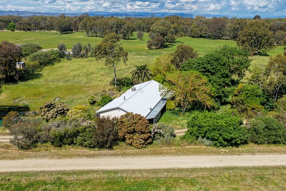 The property off the Great Alpine Road where Nugent lived.