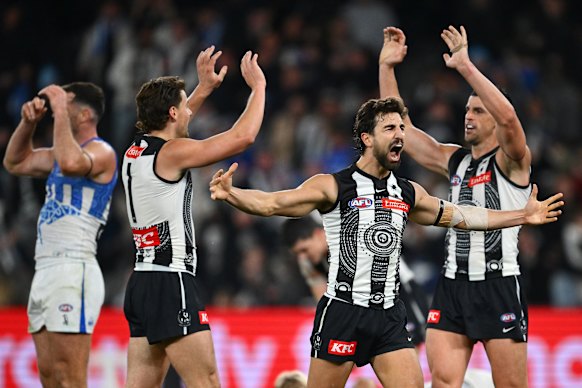Collingwood have not given up on their season. 