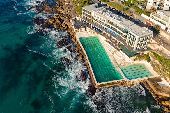 Location, location, location, and lap swimming at Icebergs.