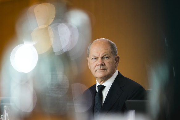 German Chancellor Olaf Scholz.