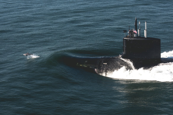 Australia will acquire Virginia-class submarines in the next decade.