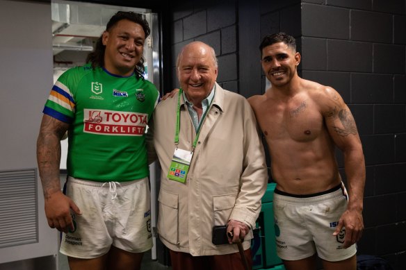 Josh Papalii, Alan Jones and Jamal Fogarty.