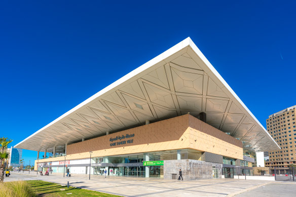 The station in Tangier – Gare Tanger Ville.