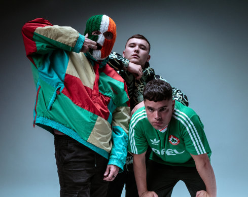 Kneecap – a trio known by stage names Mo Chara, Moglai Bap and DJ Provai – have soundtracked an Irish cultural resurgence.