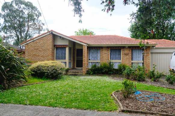 The home in Bayswater North.