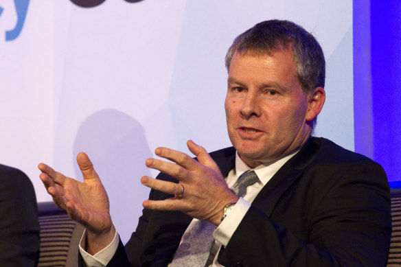 Incoming Tax Commissioner Rob Heferen at a summit in Sydney in 2015.