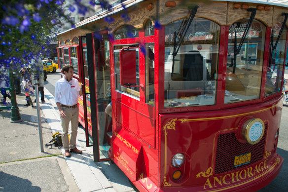 Anchorage Trolley Tours.