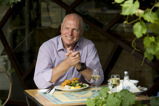 Jim Molan during a “lunch with...” interview in Queanbeyan in 2018.