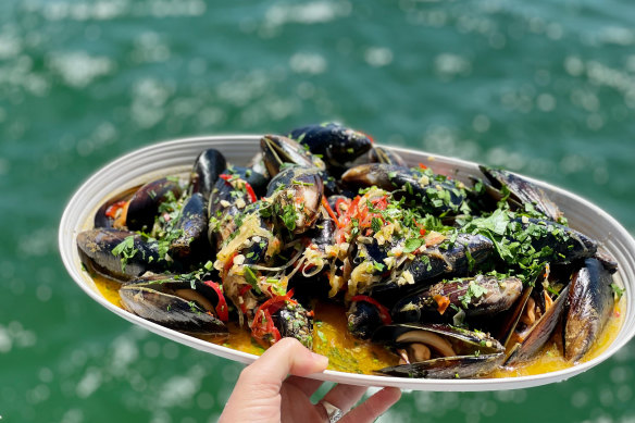 Mussels from Portarlington are highly regarded. 