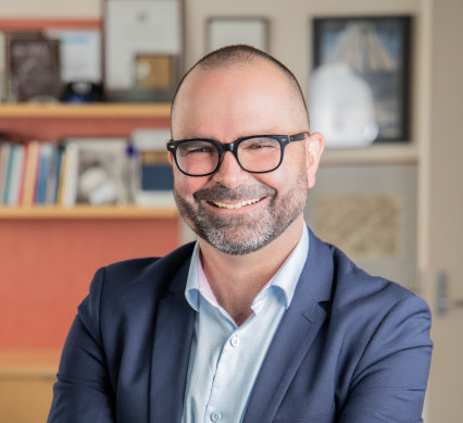 Professor Sam Harvey who is chief psychiatrist at the Black Dog Institute.