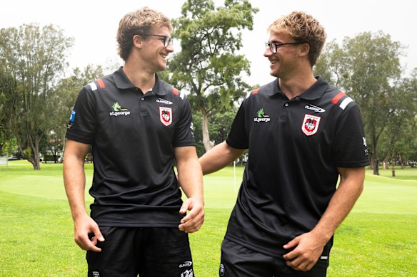Toby (left) and Ryan Couchman.